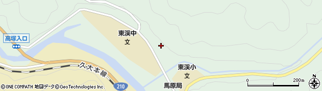 大分県日田市天瀬町馬原2310周辺の地図