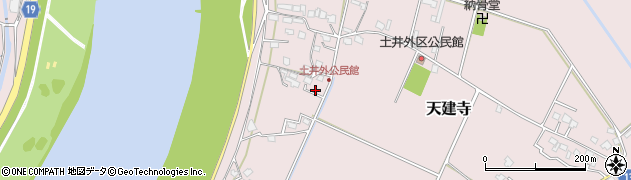 佐賀県三養基郡みやき町天建寺3822周辺の地図