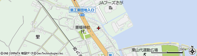 佐賀県伊万里市東山代町里351周辺の地図