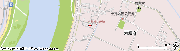佐賀県三養基郡みやき町天建寺3826周辺の地図