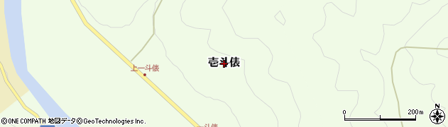 高知県四万十町（高岡郡）壱斗俵周辺の地図
