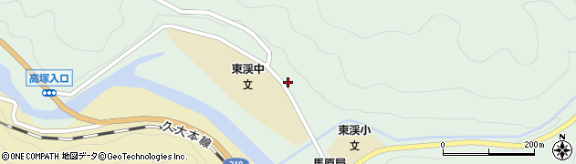大分県日田市天瀬町馬原2317周辺の地図