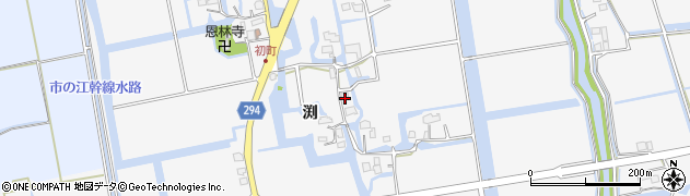 佐賀県佐賀市兵庫町渕2517周辺の地図