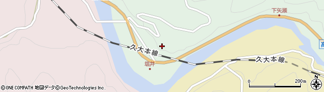 大分県日田市天瀬町馬原1963周辺の地図