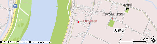 佐賀県三養基郡みやき町天建寺3796周辺の地図