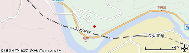 大分県日田市天瀬町馬原1969周辺の地図