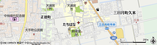 佐賀県小城市本告1031周辺の地図