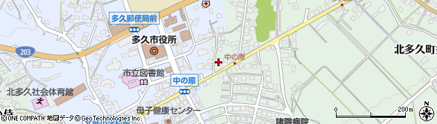 大井手商店周辺の地図