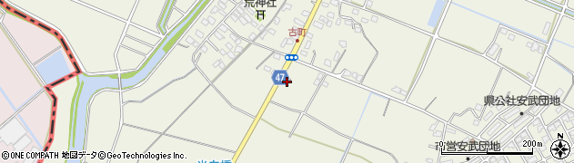 安武郵便局 ＡＴＭ周辺の地図