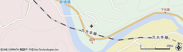 大分県日田市天瀬町馬原1936周辺の地図