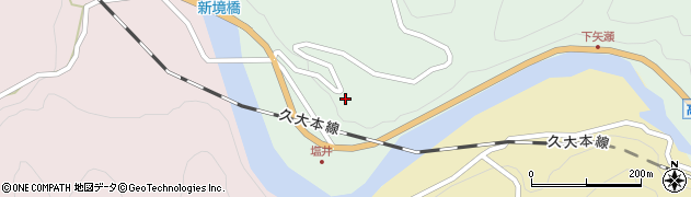 大分県日田市天瀬町馬原1968周辺の地図