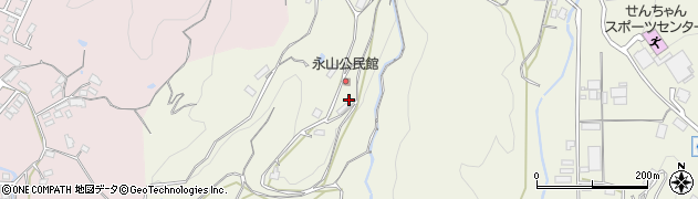 佐賀県伊万里市大坪町（甲永山）周辺の地図