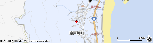 高知県室戸市室戸岬町2527周辺の地図