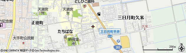佐賀県小城市本告1007周辺の地図