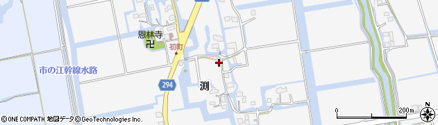 佐賀県佐賀市兵庫町渕2503周辺の地図