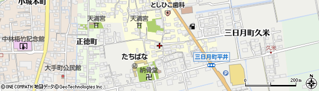 佐賀県小城市本告1027周辺の地図