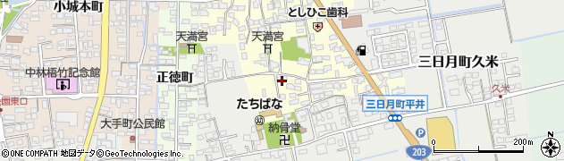 佐賀県小城市本告1037周辺の地図