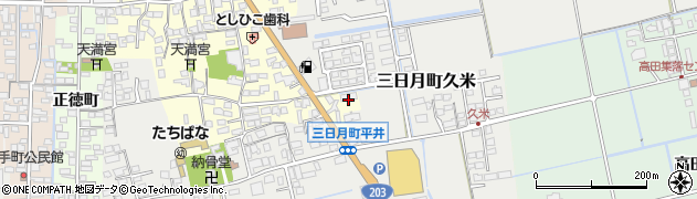 佐賀県小城市本告1208周辺の地図