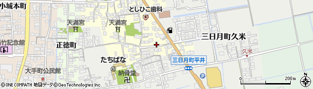 佐賀県小城市本告1004周辺の地図