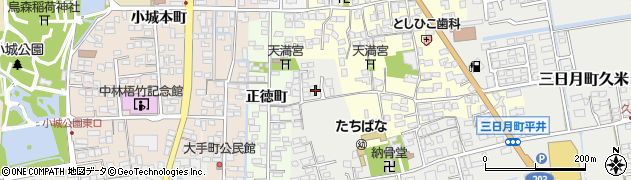 佐賀県小城市三日月町久米1170周辺の地図
