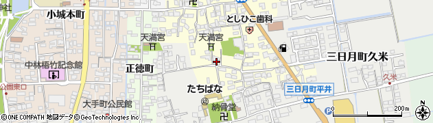 佐賀県小城市本告1049周辺の地図