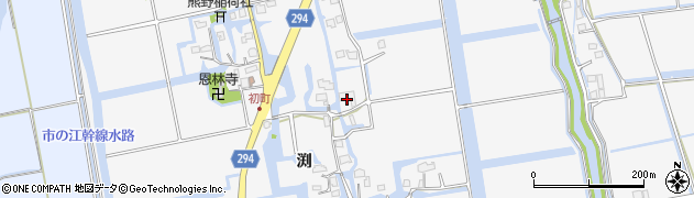 佐賀県佐賀市兵庫町渕2477周辺の地図