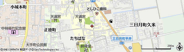 佐賀県小城市本告1042周辺の地図