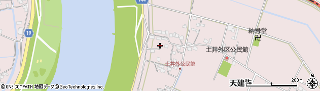 佐賀県三養基郡みやき町天建寺3847周辺の地図