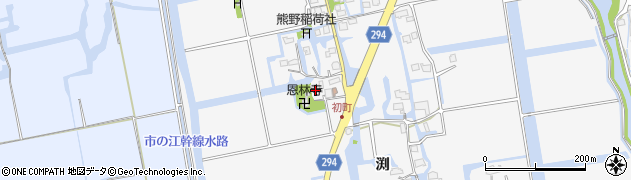 佐賀県佐賀市兵庫町渕2726周辺の地図