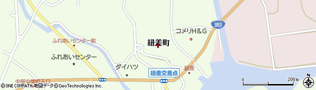 長崎県平戸市紐差町周辺の地図