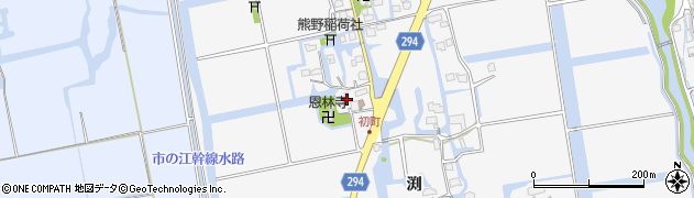 佐賀県佐賀市兵庫町渕2728周辺の地図