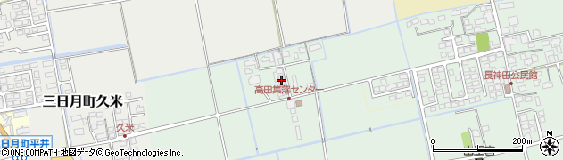 佐賀県小城市三日月町長神田503周辺の地図