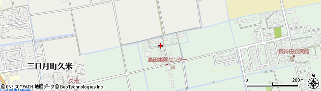 佐賀県小城市高田617周辺の地図