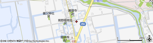 佐賀県佐賀市兵庫町渕2581周辺の地図
