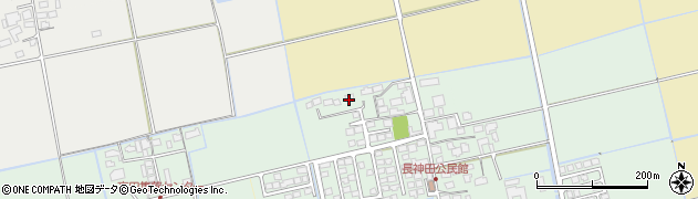 佐賀県小城市三日月町長神田112周辺の地図