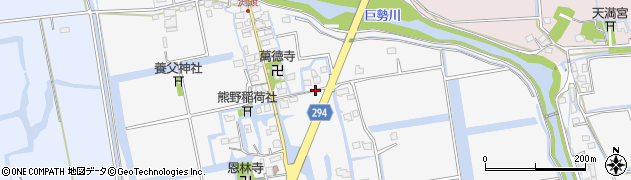 佐賀県佐賀市兵庫町渕2588周辺の地図
