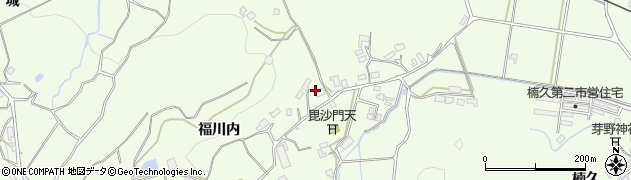 佐賀県伊万里市山代町福川内2009周辺の地図