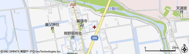 佐賀県佐賀市兵庫町渕2590周辺の地図