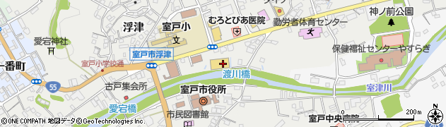 四国銀行サンシャイン室戸店 ＡＴＭ周辺の地図