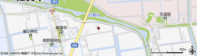 佐賀県佐賀市兵庫町渕2181-4周辺の地図