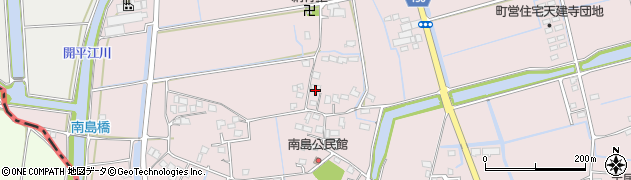 佐賀県三養基郡みやき町天建寺1262周辺の地図