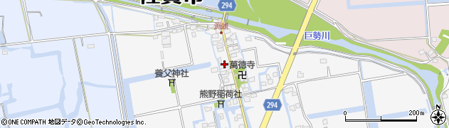 佐賀県佐賀市兵庫町渕2659周辺の地図