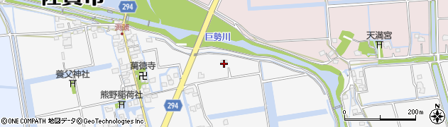 佐賀県佐賀市兵庫町渕2181周辺の地図