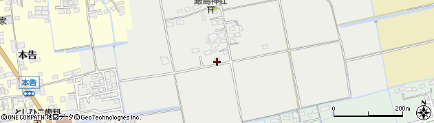佐賀県小城市三日月町久米325周辺の地図