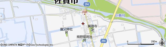 佐賀県佐賀市兵庫町渕2660周辺の地図