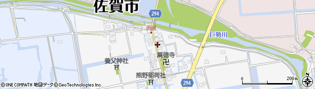 佐賀県佐賀市兵庫町渕2655周辺の地図