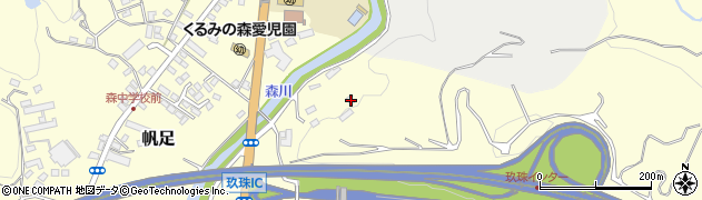 大分県玖珠郡玖珠町帆足2054周辺の地図