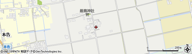 佐賀県小城市三日月町久米211周辺の地図