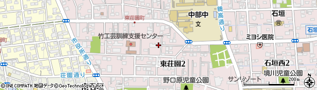 ジャノメミシン修理取扱店別府サービス周辺の地図