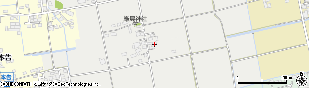 佐賀県小城市三日月町久米209周辺の地図